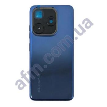 Задня кришка Tecno Spark 10C синя Meta Blue