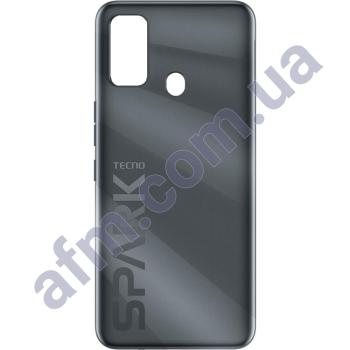 Задня кришка Tecno Spark 7 (KF6) чорна Magnet Black