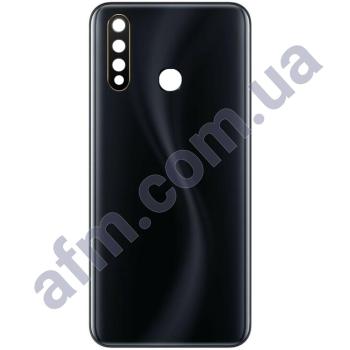 Задня кришка Vivo Y19 чорна + Скло камери!
