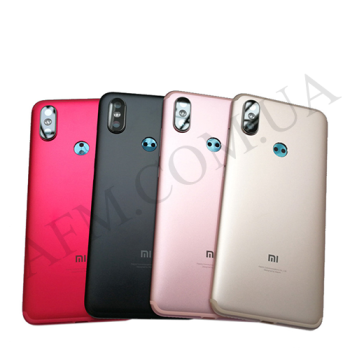 Задня кришка Xiaomi Mi A2 Lite/ Redmi 6 Pro золота + Скло камери!