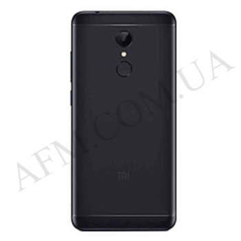 Задня кришка Xiaomi Redmi 5 чорна + Скло камери