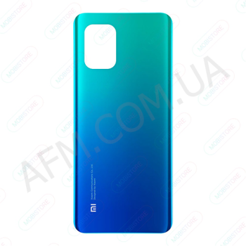 Задняя крышка Xiaomi Mi10 Lite 5G сине-зелёная, Aurora Blue!