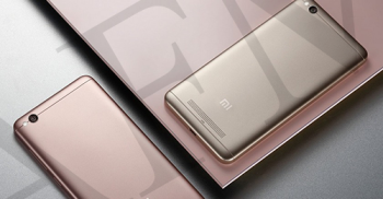 Задня кришка Xiaomi Redmi 4A золота + Скло камери!