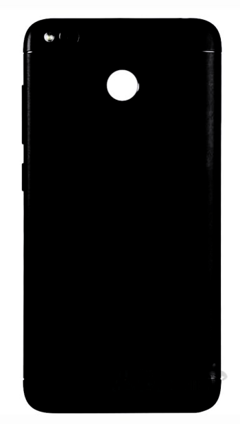 Задня кришка Xiaomi Redmi 4X чорна + Скло камери!