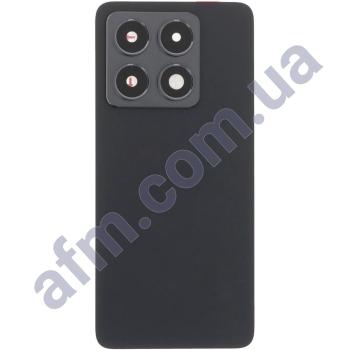Задня кришка Xiaomi 14T чорна + Скло камери