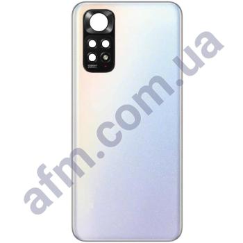 Задня кришка Xiaomi Redmi Note 11/ Redmi Note 11S біла + Скло камери