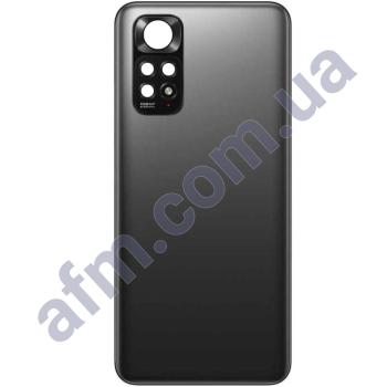 Задня кришка Xiaomi Redmi Note 11/ Redmi Note 11S Graphite Gray сіра + Скло камери