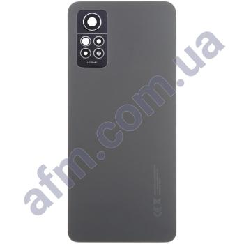 Задня кришка Xiaomi Redmi Note 12 Pro 4G сіра Graphite Gray + Скло камери