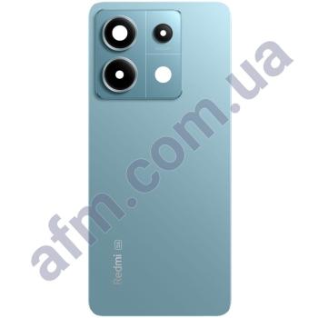 Задня кришка Xiaomi Redmi Note 13 Pro 5G синя + Скло камери