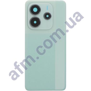 Задня кришка Xiaomi Redmi Note 14 5G зелена + Скло камери
