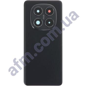 Задня кришка Xiaomi Redmi Note 14 Pro 4G чорна + Скло камери