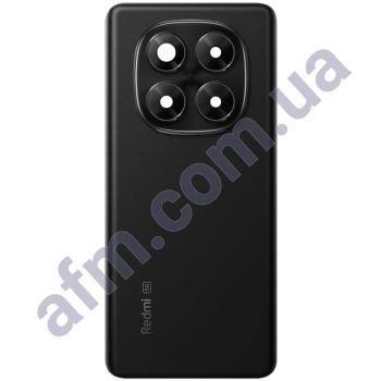 Задня кришка Xiaomi Redmi Note 14 Pro 5G чорна + Скло камери 50MP