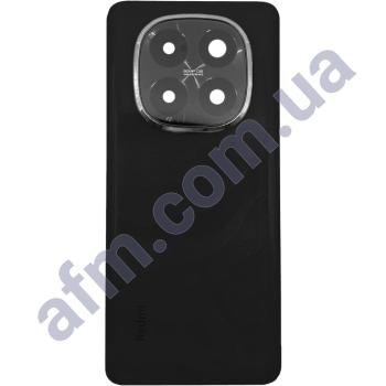 Задня кришка Xiaomi Redmi Note 14 Pro Plus 5G чорна (глянцевая) + Скло камери 50MP