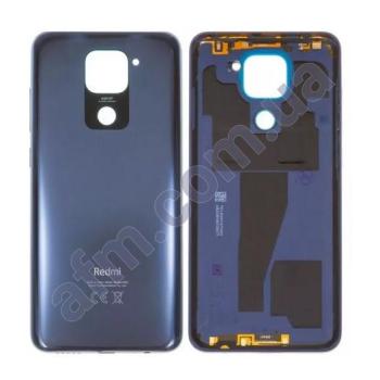 Задня кришка Xiaomi Redmi Note 9 (Global)/ Redmi 10X сіра Midnight Grey