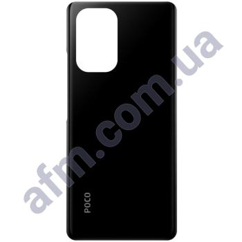 Задня кришка Xiaomi Poco F3/ Redmi K40 чорна Night Black