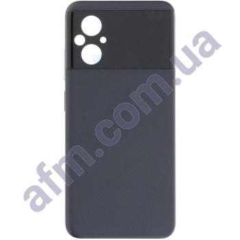 Задня кришка Xiaomi Poco M5 чорна