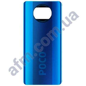 Задня кришка Xiaomi Poco X3/ X3 NFC 64 MP синя Cobalt Blue