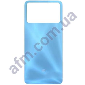 Задня кришка Xiaomi Poco X4 Pro/ Poco X4 Pro 5G синя Laser Blue