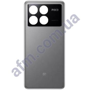 Задня кришка Xiaomi Poco X6 Pro сіра