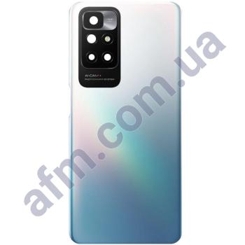 Задня кришка Xiaomi Redmi 10/ Redmi 10 2022/ Redmi 10 Prime Sea Blue блакитна + Скло камери