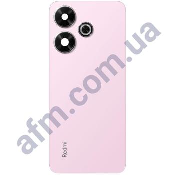 Задня кришка Xiaomi Redmi 13 рожева + Скло камери