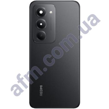 Задня кришка Xiaomi Redmi 15 4G Global чорна + Скло камери