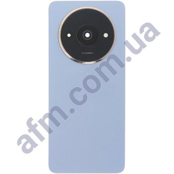 Задня кришка Xiaomi Redmi A3 блакитна Star Blue + Скло камери