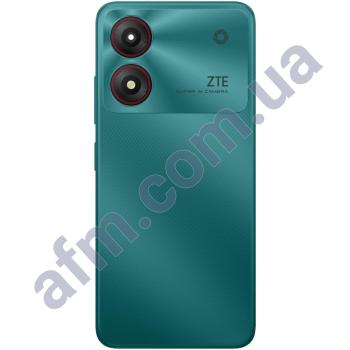 Задня кришка ZTE Blade A34 зелена + Скло камери