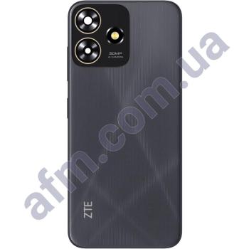 Задня кришка ZTE Blade A73 4G сіра + Скло камери