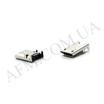 Коннектор Asus ME102A MeMO Pad 10/ ME176/ ME180A/ ME301T/ ME302/ ME372/ ME373CG/ ME375,  5 pin,  Micro-US